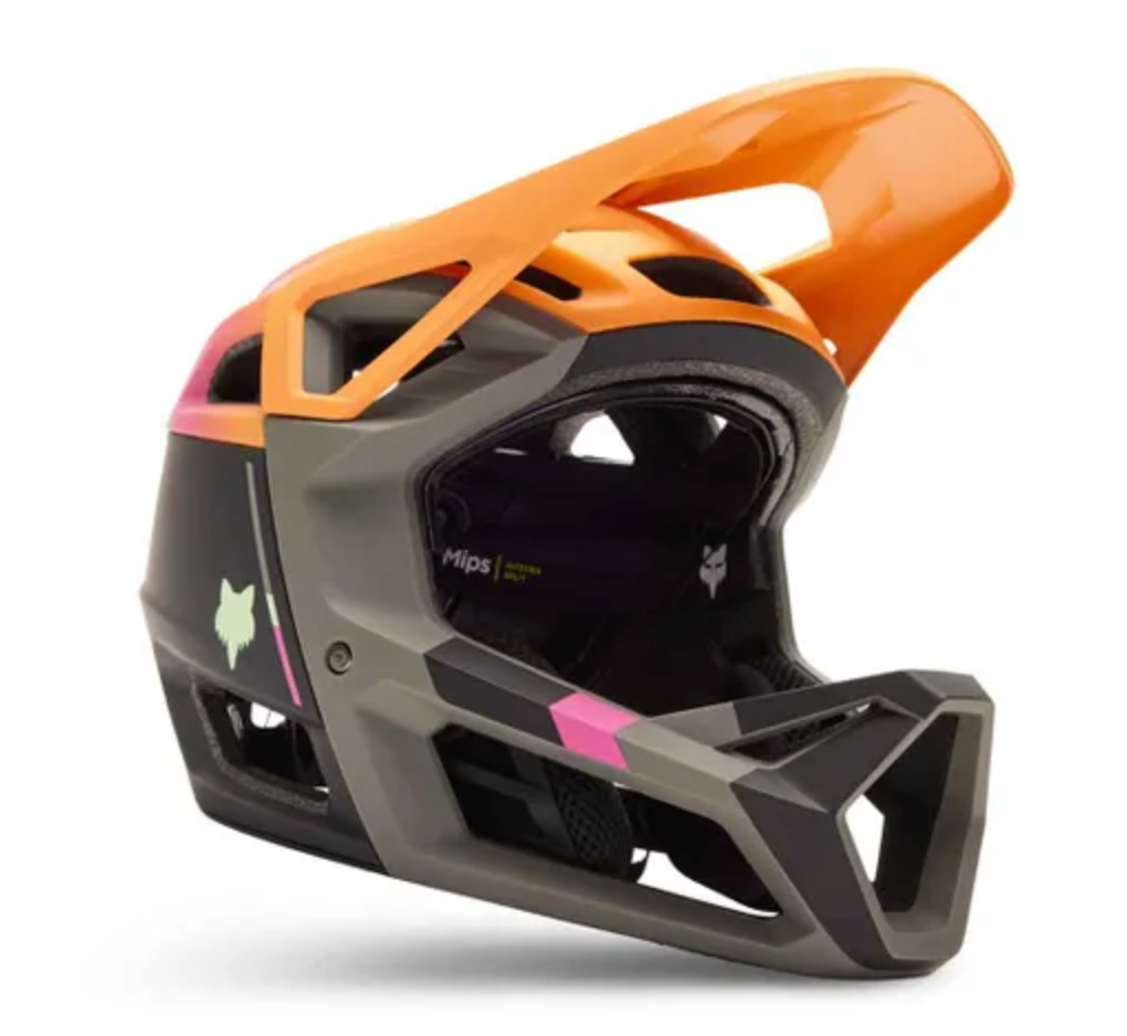 FOX 2023 PROFRAME RS CLYZO HELMET ORANGE Bicycle Express City