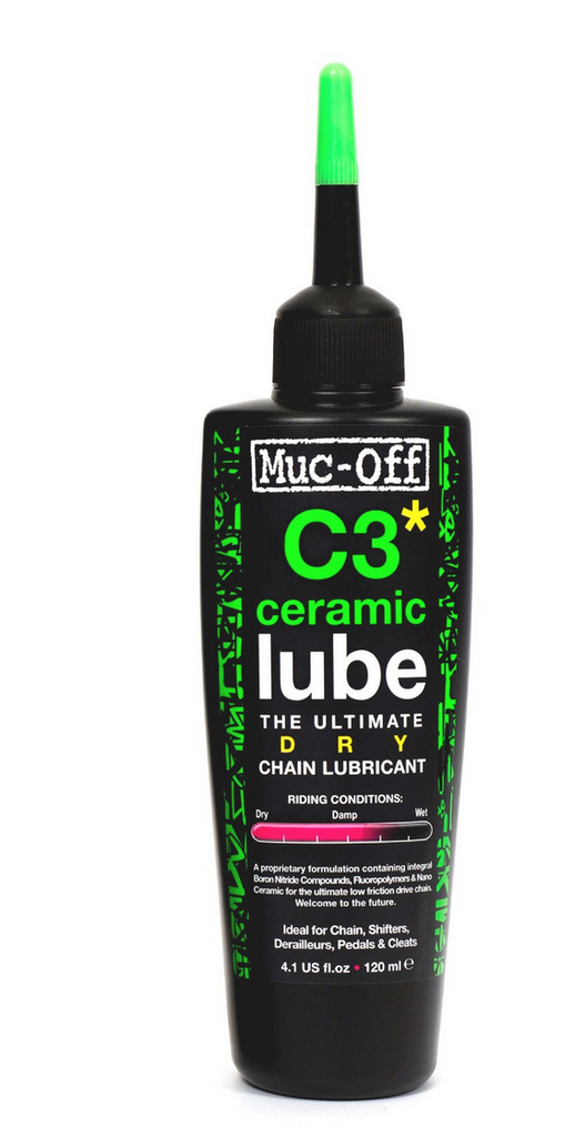 MUC OFF DRY LUBE C3 CERAMIC 120ML Bicycle Express City Norwood