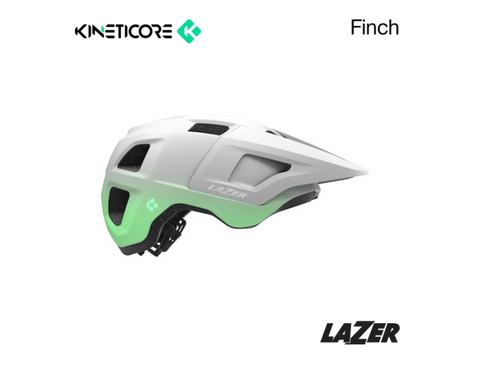 LAZER KINETICORE FINCH HELMET UNI SIZE - MATTE WHITE MINT
