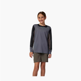 FOX 2024 YOUTH DEFEND LS JERSEY GRAPHITE