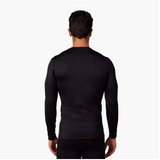 FOX 2025 TECBASE LS SHIRT BLACK