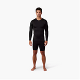 FOX 2025 TECBASE LS SHIRT BLACK