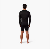FOX 2025 TECBASE LS SHIRT BLACK