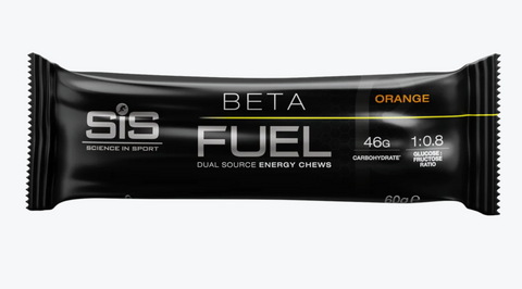 SIS BAR BETA FUEL ENERGY CHEW 60G - ORANGE