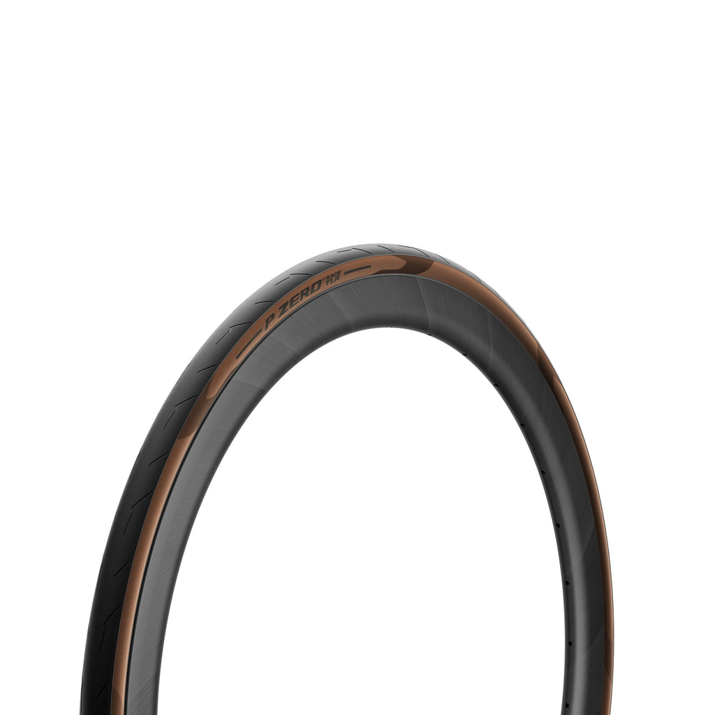 PIRELLI PZERO RACE TLR CLASSIC 700x26 BLACK/BROWN – Bicycle