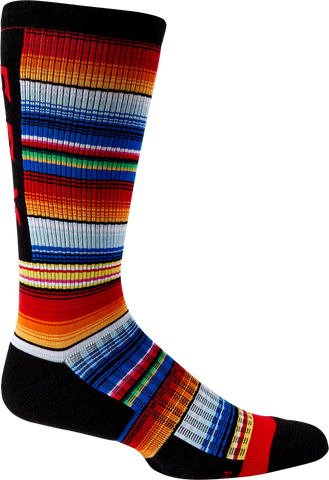 FOX 2021 10" RANGER CUSHION SOCK NAVY/ORANGE