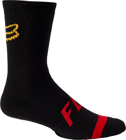 FOX 2021 8" DEFEND SOCK BLACK