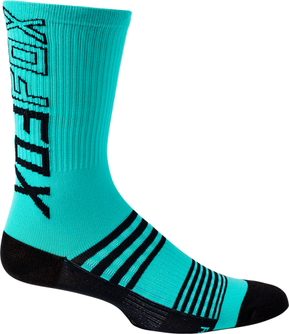 FOX 2021 W'S 8" RANGER SOCK TEAL - OS