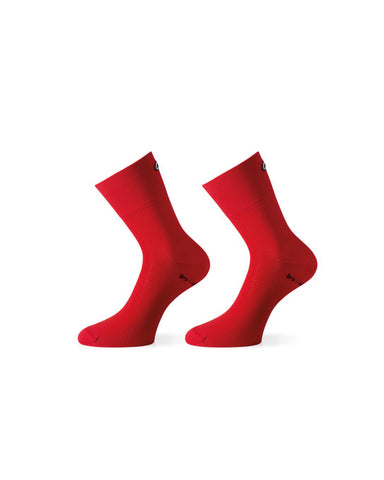 ASSOS MILLE GT SOCK - NATIONAL RED - SIZE 0 (35-38)