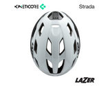 LAZER STRADA KINETICORE HELMET WHITE