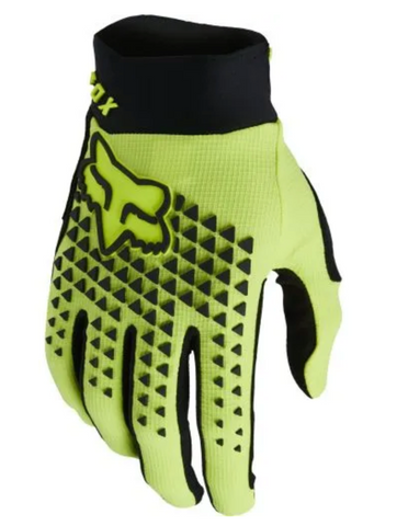 FOX 2022 YOUTH DEFEND GLOVE FLO YELLOW