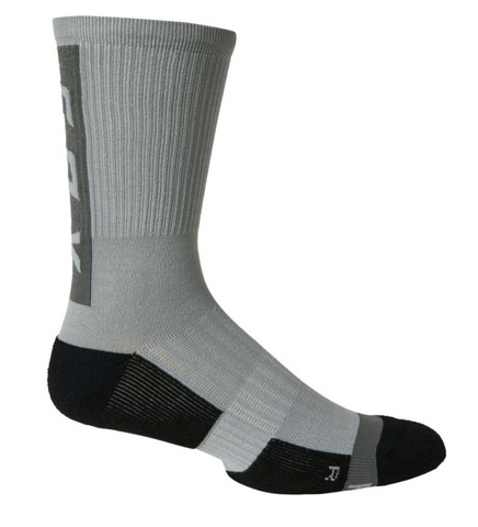FOX 2021 8" RANGER CUSHION SOCK LUNAR GREY