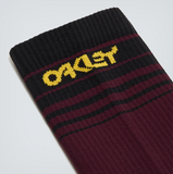 OAKLEY B1B LONG SOCKS IRON RED
