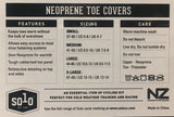 SOLO NEOPRENE TOE COVERS - BLACK - XL