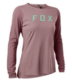 FOX 2023 W'S FLEXAIR PRO LS JERSEY PLUM PERFECT