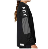 FOX 2023 YOUTH DEFEND LS JERSEY BLACK