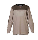 FOX 2023 YOUTH DEFEND LS JERSEY MOCHA