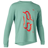 FOX 2023 YOUTH RANGER DR LS JERSEY EUCALYPTUS