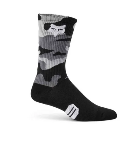 FOX 2023 8" RANGER SOCK BLACK CAMO