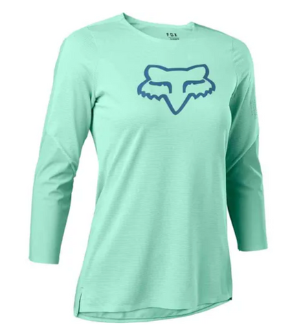 FOX 2023 W'S FLEXAIR 3/4 JERSEY JADE