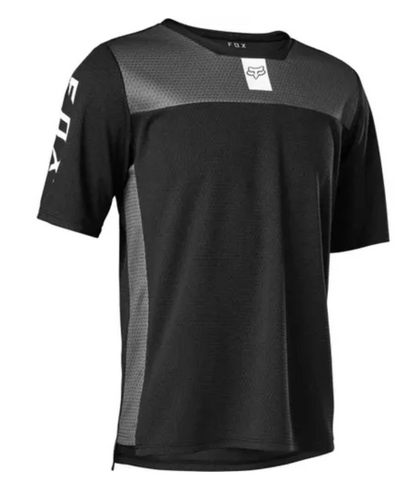 FOX 2023 YOUTH DEFEND SS JERSEY BLACK