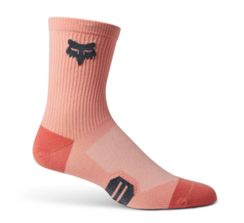 FOX 2022 W'S 6" RANGER SOCK SALMON - OS
