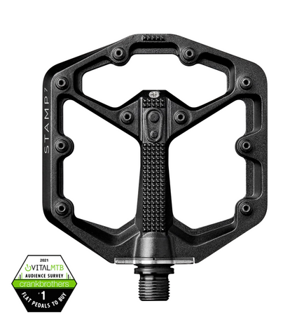 CRANKBROTHERS STAMP 7 PEDAL BLACK - SMALL