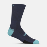 GIRO HRC TEAM Q-SKIN MID SOCK PHANTOM BLUE