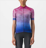 CASTELLI W'S MARMO JERSEY MULTICOLOUR AMETHYST