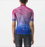 CASTELLI W'S MARMO JERSEY MULTICOLOUR AMETHYST