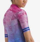 CASTELLI W'S MARMO JERSEY MULTICOLOUR AMETHYST