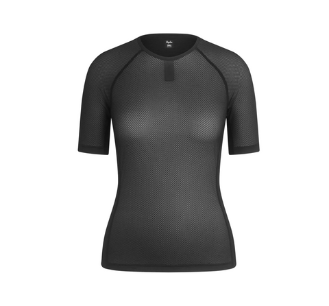 RAPHA W'S LIGHTWEIGHT BASELAYER SS BLACK - MEDIUM