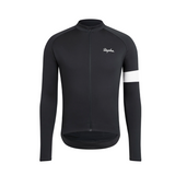 RAPHA LONG SLEEVE CORE JERSEY BLACK
