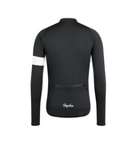 RAPHA LONG SLEEVE CORE JERSEY BLACK