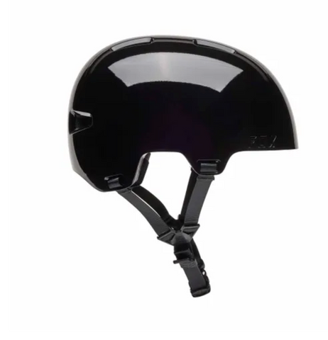 FOX 2024 YOUTH FLIGHT HELMET SOLID BLACK - OS