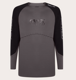 OAKLEY MAVEN SCRUB LS JERSEY BLACK/GREY