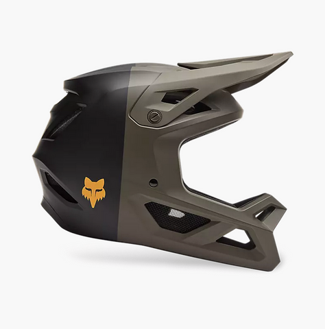 FOX 2025 YOUTH RAMPAGE 5050 HELMET MILITARY - MEDIUM