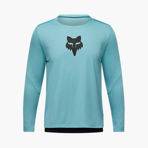 FOX 2025 YOUTH RANGER LS JERSEY FOX HEAD VINTAGE WASH