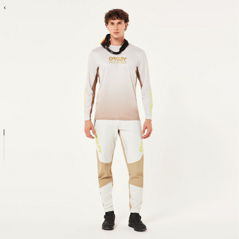 OAKLEY MAVEN COAST LS JERSEY 2.0 GRADIENT PEBBLE MIST