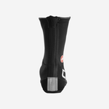 CASTELLI DILUVIO UL SHOECOVER BLACK/SILVER REFLEX