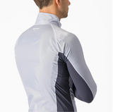 CASTELLI SQUADRA STRETCH JACKET SILVER GRAY/DARK GRAY