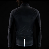 CASTELLI SQUADRA STRETCH JACKET SILVER GRAY/DARK GRAY
