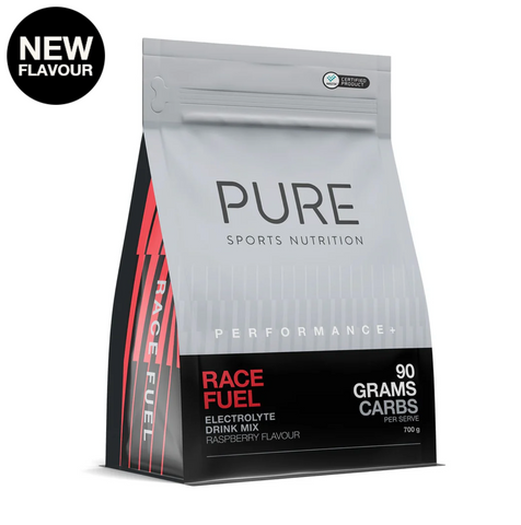 PURE PERFORMANCE + RACE FUEL - RASPBERRY (700g)