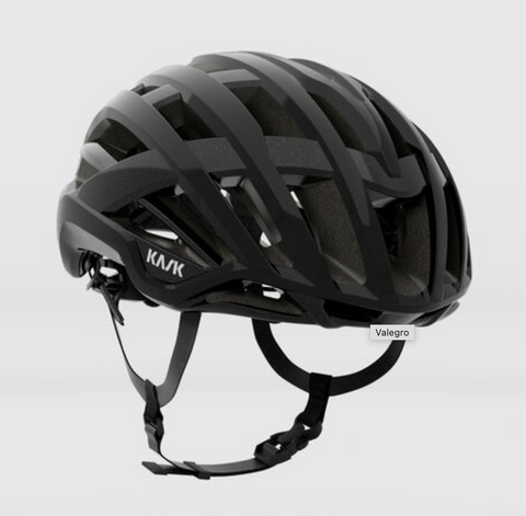 KASK VALEGRO CE-WG11 BLACK MEDIUM