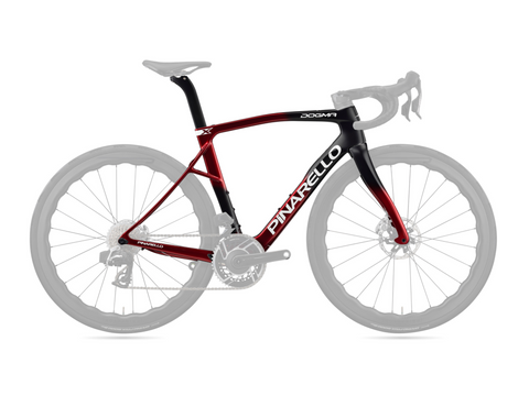 Pinarello Dogma X Frame Kit - Starry Red Shiny