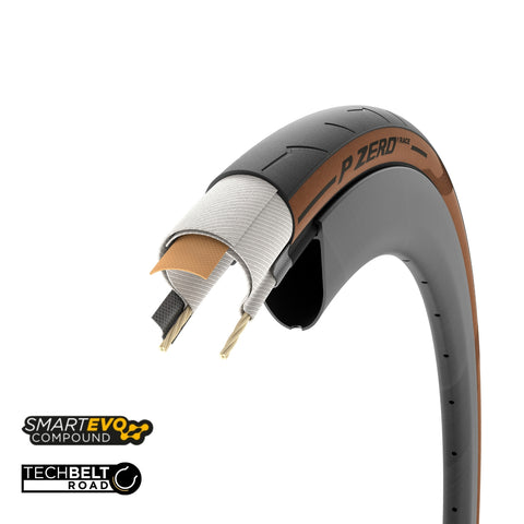 PIRELLI PZERO RACE CLASSIC 700x26 BLACK/BROWN