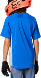 FOX 2021 YOUTH DEFEND SS JERSEY STEEL GREY