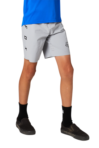 FOX 2021 YOUTH FLEXAIR SHORT STEEL GREY