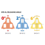 SHIMANO SM-SH10 CLEAT RED FIXED MODE