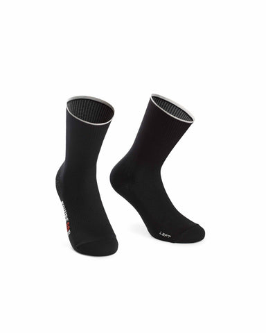ASSOS SOCKS RSR BLACK SERIES - SIZE 0